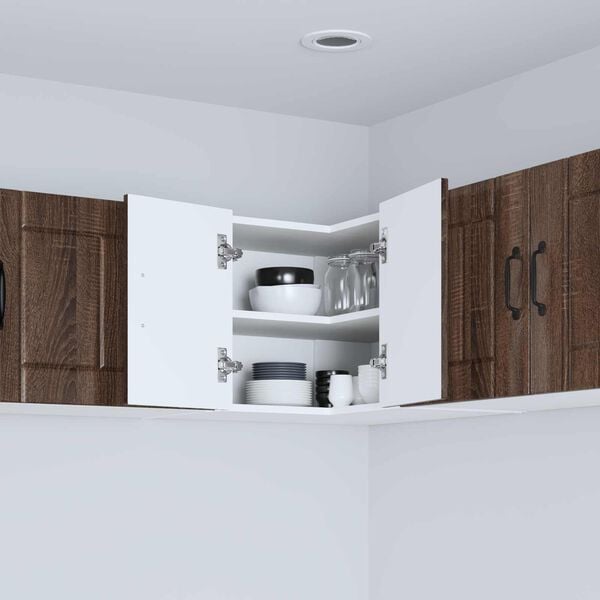 vidaXL Armoire de cuisine Lucca Ch&ecirc;ne brun 57 x 57 x 40 cm