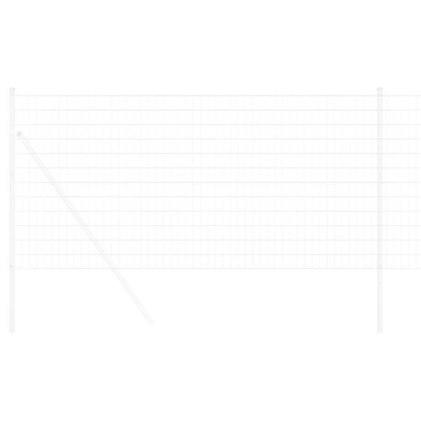 vidaXL Clôture Euro 1,2 x 10 m Fer revêtu de PVC