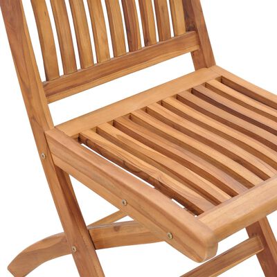 vidaXL Chaises de jardin lot de 2 et coussins vert Bois de teck massif