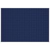 vidaXL Couverture lest&eacute;e Bleu 135x200 cm 10 kg Tissu