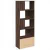 vidaXL Biblioth&egrave;que ch&ecirc;ne marron 70x36x189 cm bois d'ing&eacute;nierie