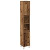 vidaXL Ensemble de mobilier de salle de bain 3 pcs Bois Ancien