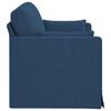 vidaXL Canap&eacute; 120cm Bleu M&eacute;tал