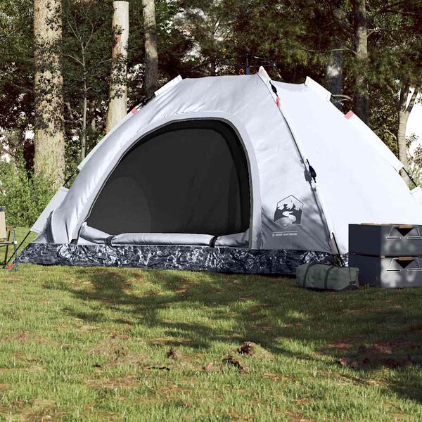 vidaXL Tente de camping 5 personnes tissu occultant lib&eacute;ration rapide