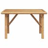 vidaXL Table basse Marron 70 x 40 x 36 cm Bambou