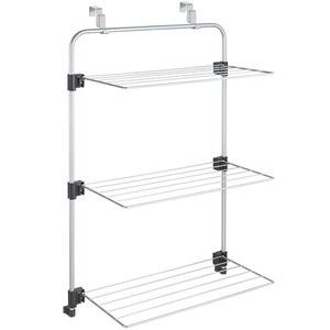 Metaltex Support de s&eacute;chage suspendu Gale 11 m argent&eacute;