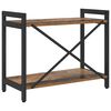 vidaXL &Eacute;tag&egrave;re Bois ancien 60 x 30 x 50 cm Bois d'ing&eacute;nierie