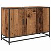vidaXL Ensemble de mobilier de salle de bain 3 pcs Bois Ancien