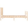 vidaXL Cadre de lit sans matelas bois massif
