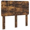 vidaXL Cadre de lit Ch&ecirc;ne fum&eacute; 135 x 190 cm Bois d'ing&eacute;nierie