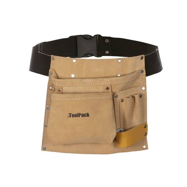 Toolpack Ceinture porte-outils &agrave; poche unique Superior Cuir 366.006