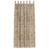 vidaXL Rideaux en velours 2 pcs Champagne 245 x 140 cm Velours