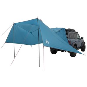 vidaXL Tente de voiture 308 x 215 x 220 cm Bleu Polyester et Acier