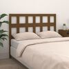 vidaXL T&ecirc;te de lit Marron miel 185,5x4x100 cm Bois massif de pin
