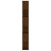 vidaXL Biblioth&egrave;que/S&eacute;parateur de pi&egrave;ce ch&ecirc;ne marron 100x24x188 cm