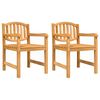 vidaXL Ensemble &agrave; manger de jardin 5pcs Bois de teck massif