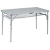 Bo-Camp Table de camping pliable Premium 120x60 cm Aluminium