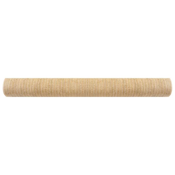 vidaXL Filet brise-vue Beige 1,2x50 m PEHD 150 g/m&sup2;