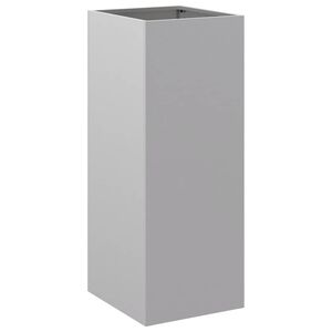 vidaXL Jardini&egrave;re argent&eacute; 32x29x75 cm acier galvanis&eacute;