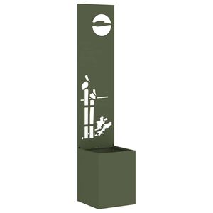 vidaXL &Eacute;cran de confidentialit&eacute; de jardin Vert olive 32 x 32 x 150 cm