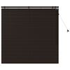 vidaXL Store V&eacute;nitien Marron fonc&eacute; 125 x 130 cm 35 mm