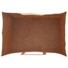vidaXL Sacs en papier 50 pcs avec poign&eacute;es marron 32x22x28 cm