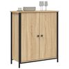 vidaXL Buffet ch&ecirc;ne sonoma 70x30x80 cm bois d'ing&eacute;nierie