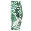 vidaXL Coussin pour dossier de palette Floral Motif de feuille