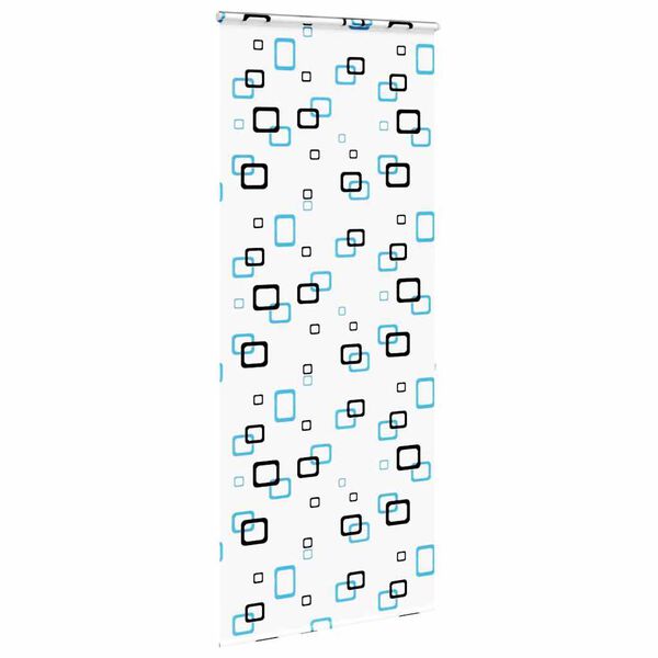 vidaXL Store enrouleur de douche avec cassette largeur du tissu 106 cm