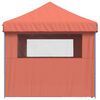 vidaXL Tente de f&ecirc;te Terre cuite 292 x 580 x 315 cm Tissu Oxford
