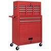 vidaXL Chariot &agrave; outils avec outils 7 couches