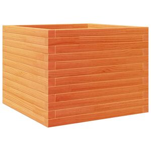 vidaXL Jardini&egrave;re cire marron 60x60x46 cm bois de pin massif