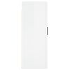 vidaXL Armoires murales 2 pcs blanc brillant 69,5x34x90 cm