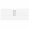 vidaXL Armoire de salle de bain blanc 80x33x60 cm bois d'ing&eacute;nierie