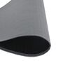 vidaXL Tapis rond gris 80 cm bambou