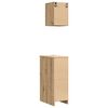 vidaXL Armoires garage 2 pcs ch&ecirc;ne artisanal bois d'ing&eacute;nierie