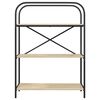 vidaXL &Eacute;tag&egrave;re Ch&ecirc;ne Sonoma 80 x 30 x 109 cm Bois d'ing&eacute;nierie