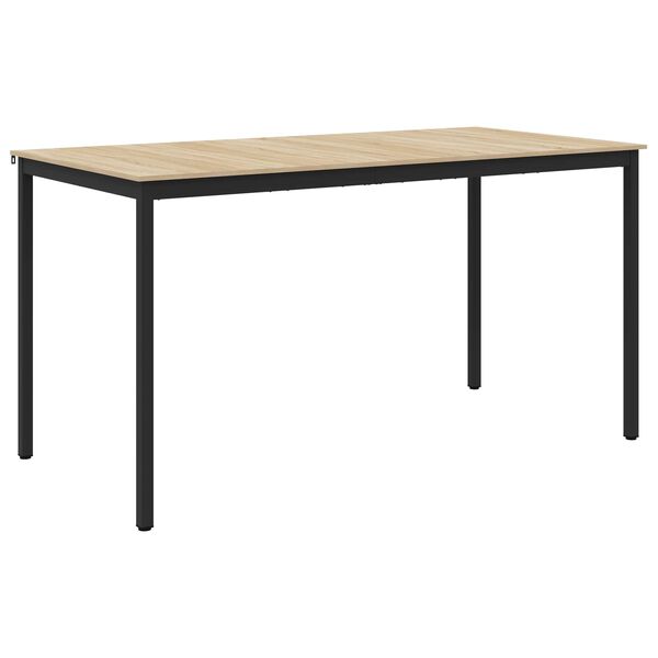vidaXL Table de bar debout Bois d'ing&eacute;nierie