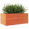 vidaXL Jardini&egrave;re cire marron 110x60x45,5 cm bois de pin massif