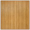 vidaXL Tapis carr&eacute; naturel 100x100 cm bambou