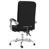 vidaXL Fauteuil inclinable de bureau Noir Similicuir