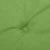 vidaXL Coussin de banc de jardin vert m&eacute;lang&eacute; 150x50x7 cm tissu