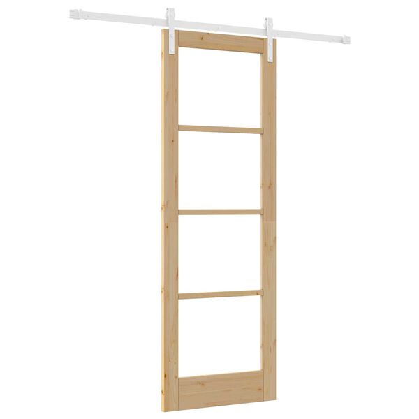 vidaXL Porte coulissante ORKDAL Naturel 73,5 x 211 cm