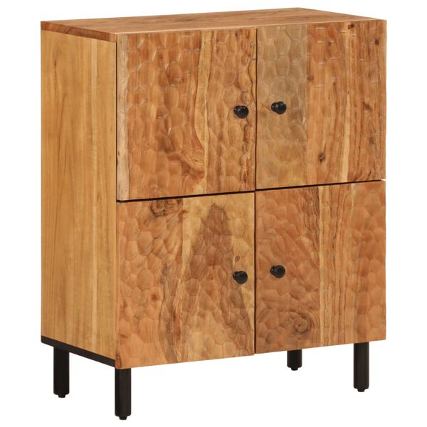 vidaXL Armoire lat&eacute;rale 60x33x75 cm bois massif d'acacia