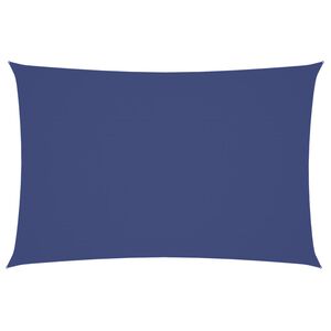 vidaXL Voile de parasol tissu oxford rectangulaire 2x4 m bleu