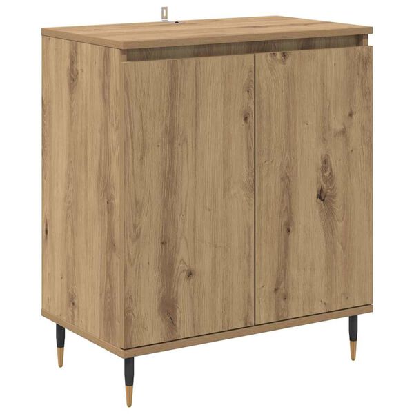 vidaXL Buffet Ch&ecirc;ne artisanal 60 x 35 x 70 cm Bois d'ing&eacute;nierie