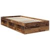 vidaXL Cadre de lit Bois ancien 100 x 200 cm Bois de pin massif
