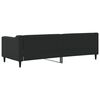 vidaXL Lit de repos sans matelas noir 80x200 cm tissu