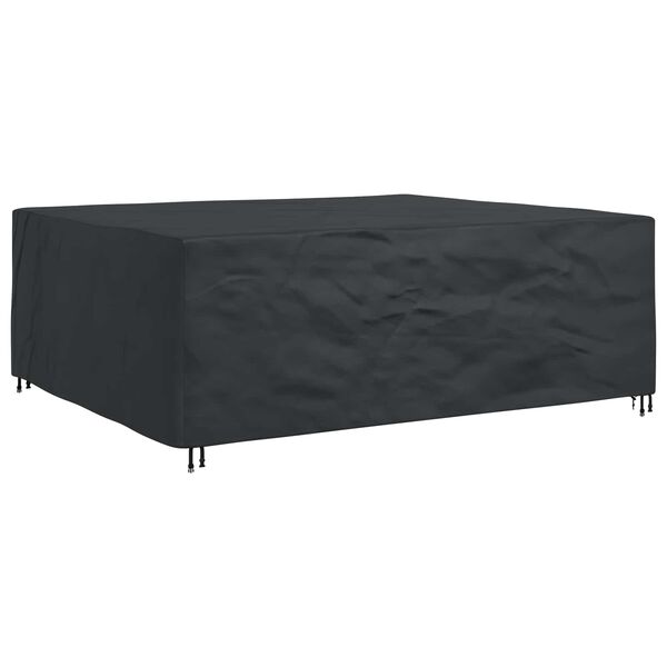 vidaXL Housse pour meubles Uni Noir 300 x 250 x 100 cm 600D