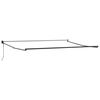 vidaXL Auvent r&eacute;tractable anthracite et blanc 4,5x3 m tissu/aluminium